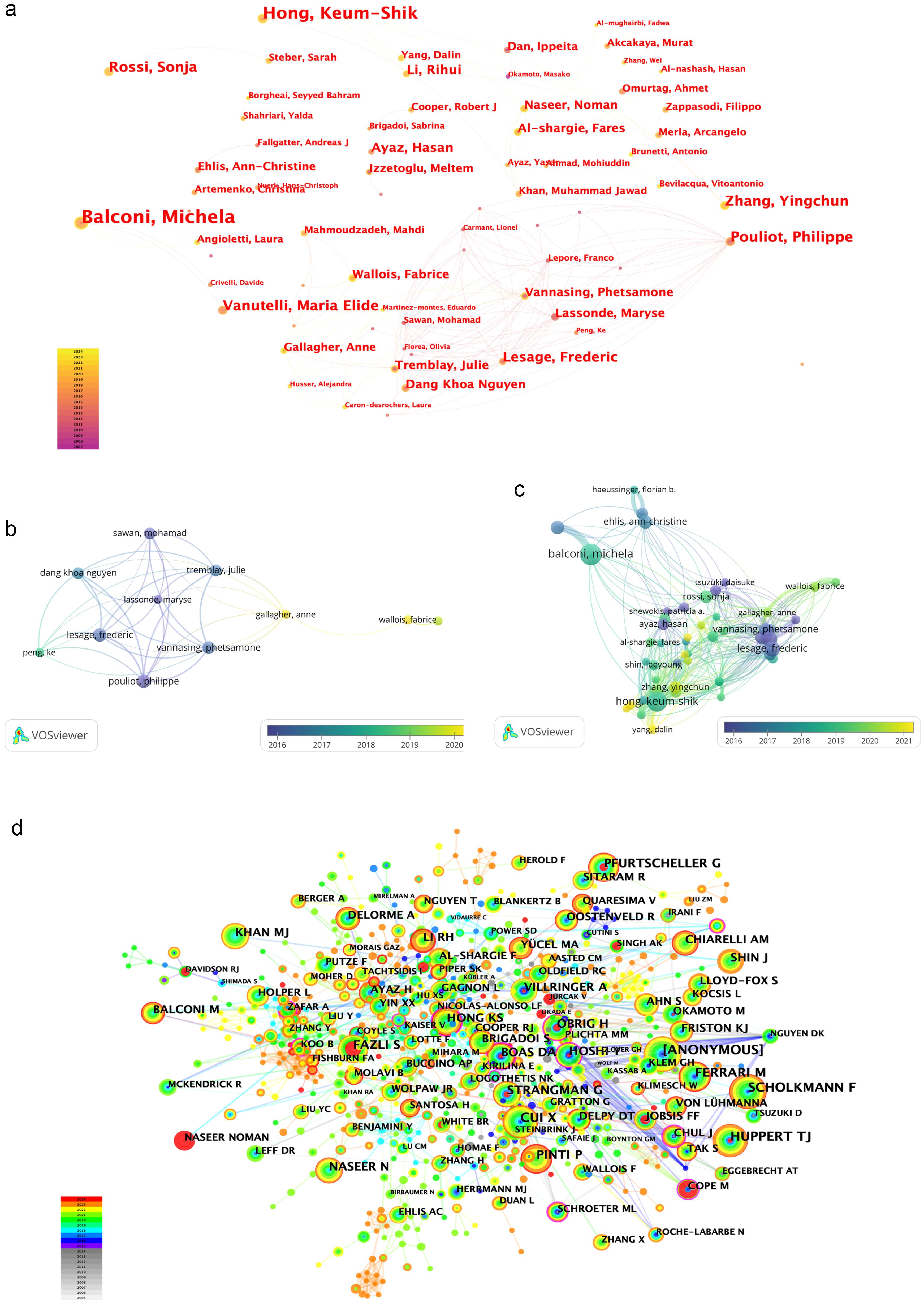 Authors contributing to EEG and fNIRS research.