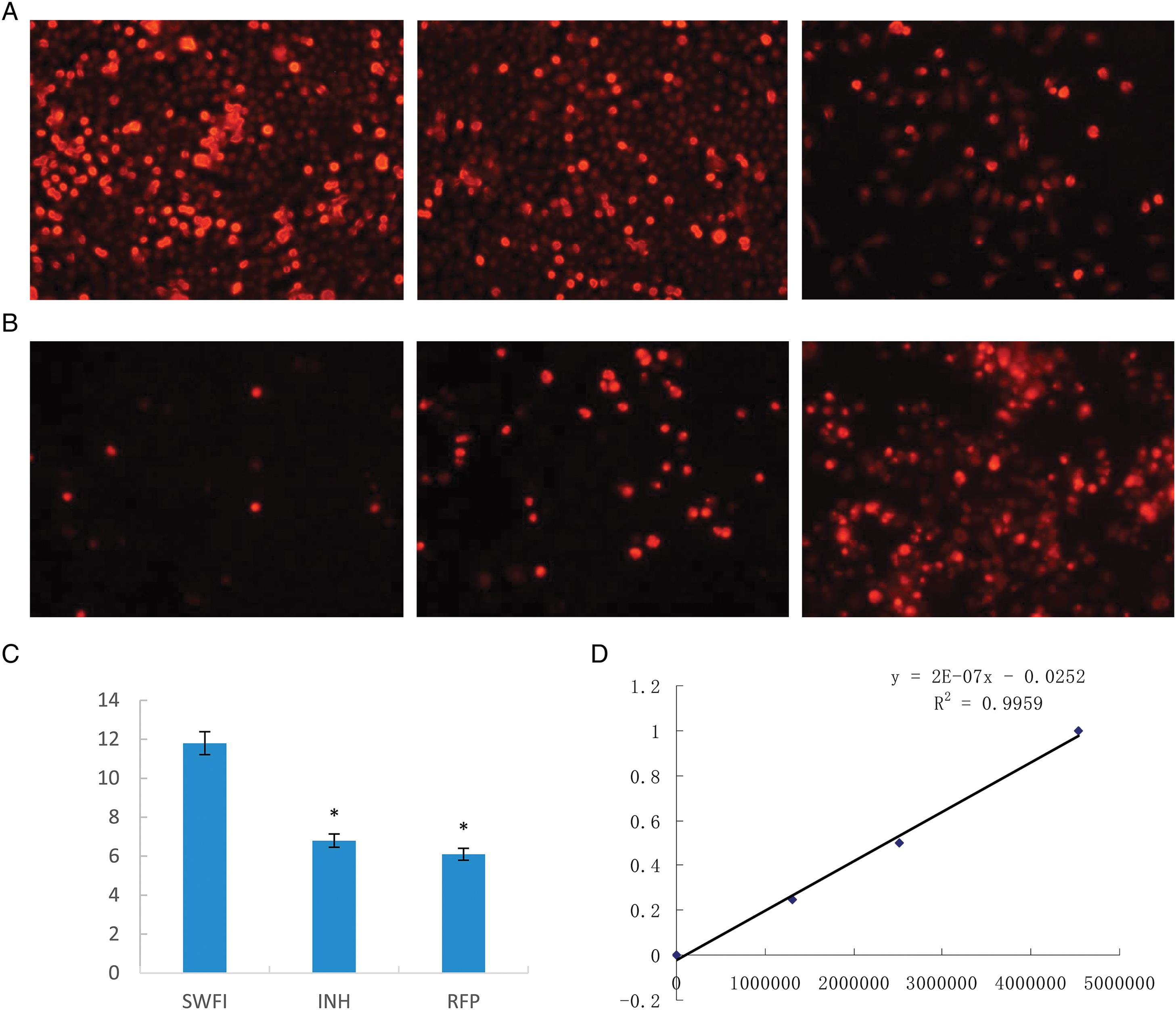 Toxicity effect on mitochondria in RFP- and INH-stimulated QSG7701 cells.