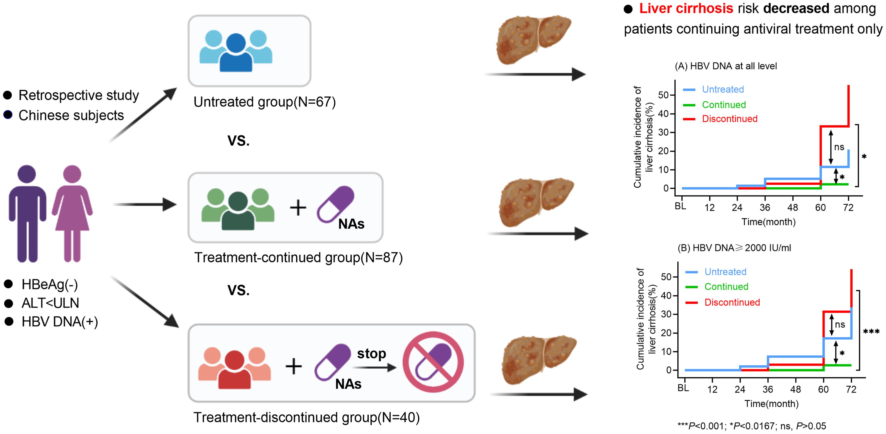 Antiviral Therapy Favors a Lower Risk of Liver Cirrhosis in HBeAg ...