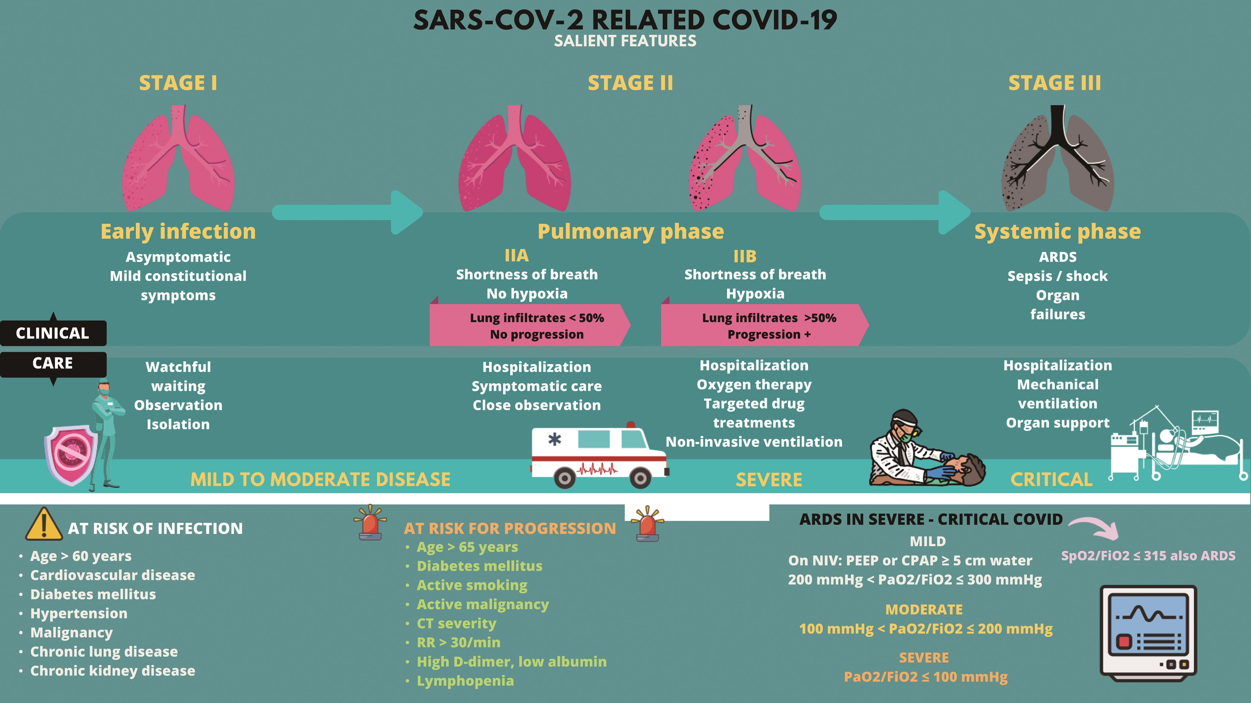 Salient features of SARS-CoV-2-related COVID-19.